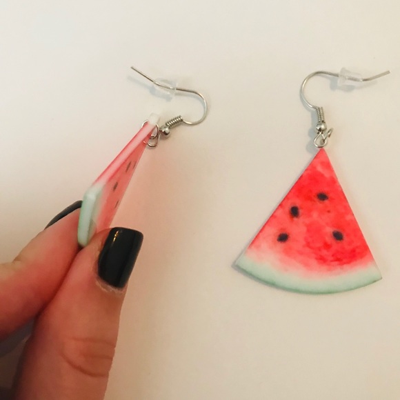 🎉HOST PIC 3/21🎉 watermelon slice fruit earrings - Picture 3 of 4
